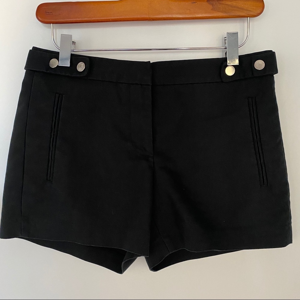 Zara basics black short dress shorts size can
